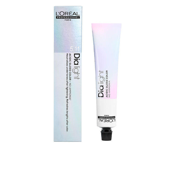 50 ml tube of acid gel‑cream semi‑permanent hair colour, light golden shade, salon product