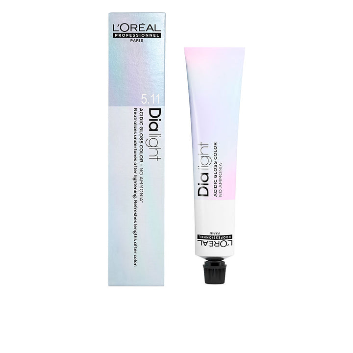 50 ml tube of gel‑crème semi‑permanent hair colour, glossy light brown shade