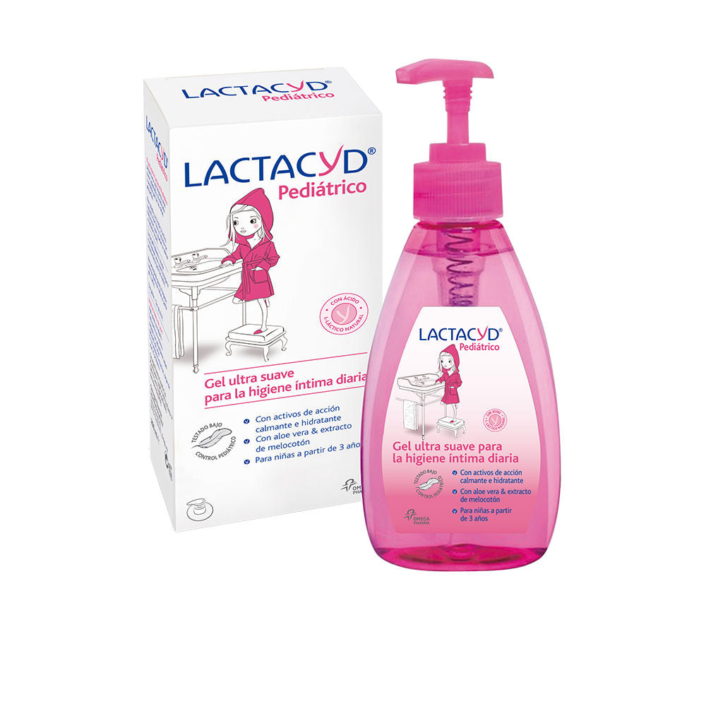 200 ml paediatric intimate cleansing gel with L‑lactic acid and aloe vera