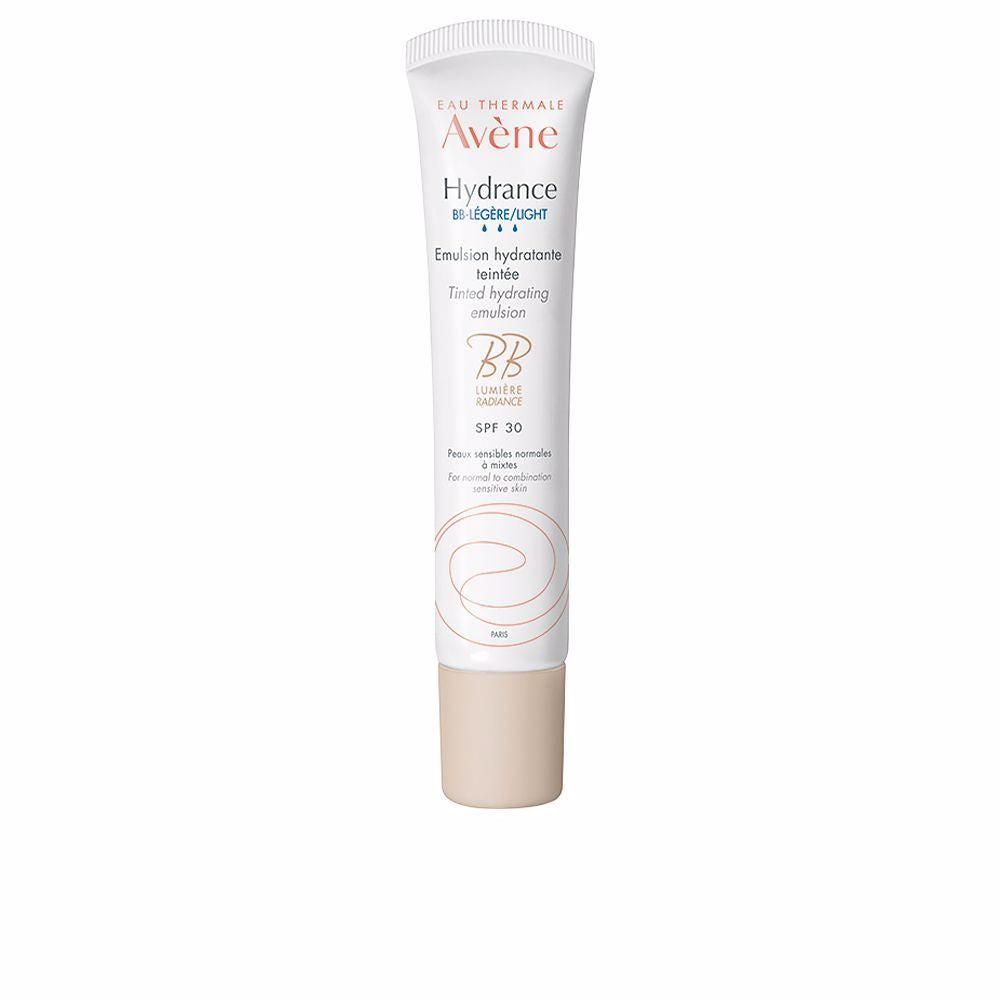 40 ml lightweight tinted hydrating emulsion in subtle beige shade, SPF30