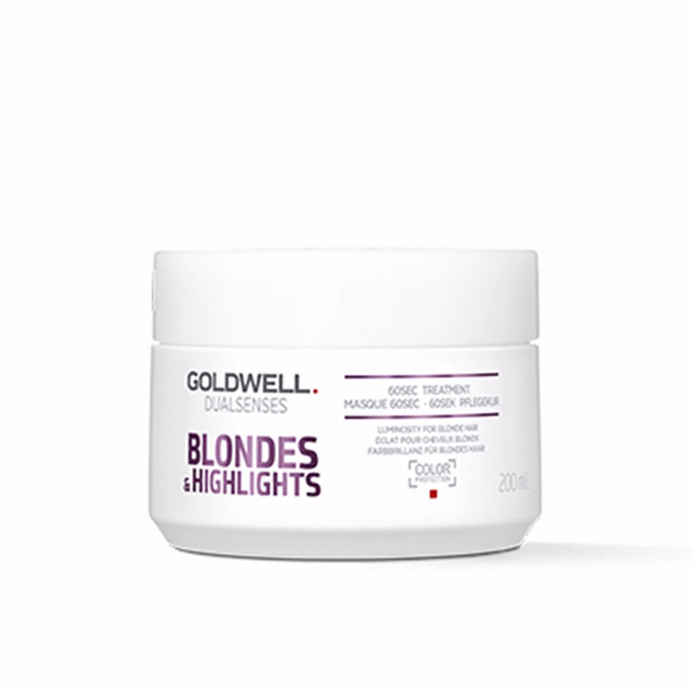 Tube of 60‑second repair mask for blondes and highlighted hair, 200 ml