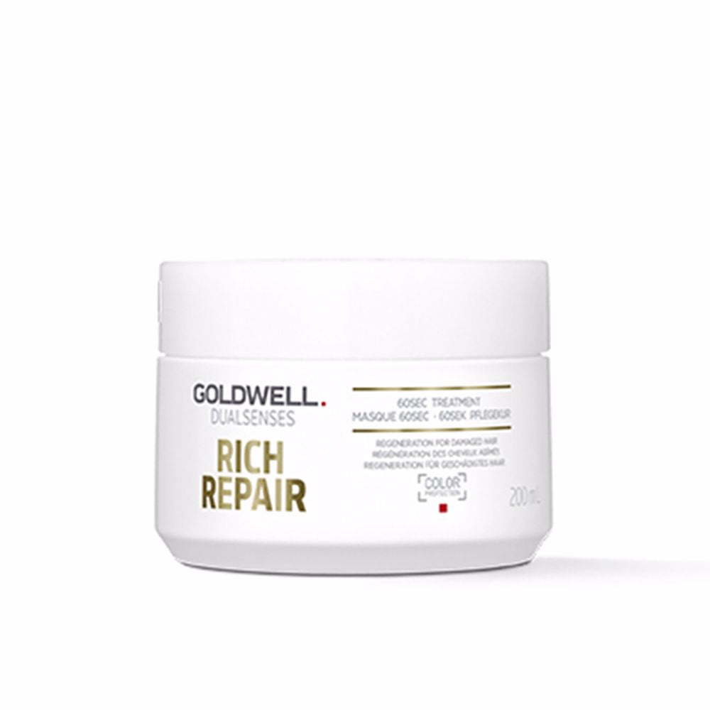 200 ml jar of 60‑second Rich Repair intralipid hair treatment mask