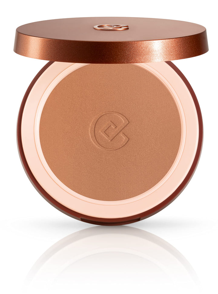 Compact silk-effect bronzer, 10 g, shade 7-Bali Glow, refillable recycled case
