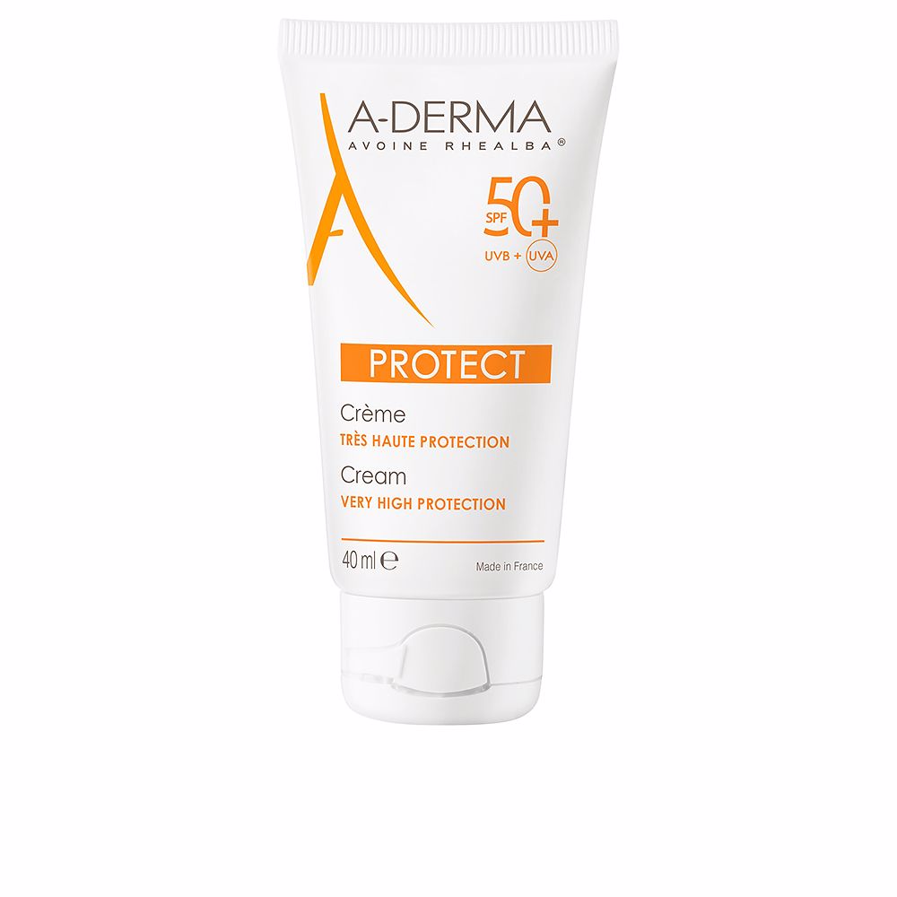 40 ml tube of SPF50+ water‑resistant cream, oat extract, non‑greasy finish