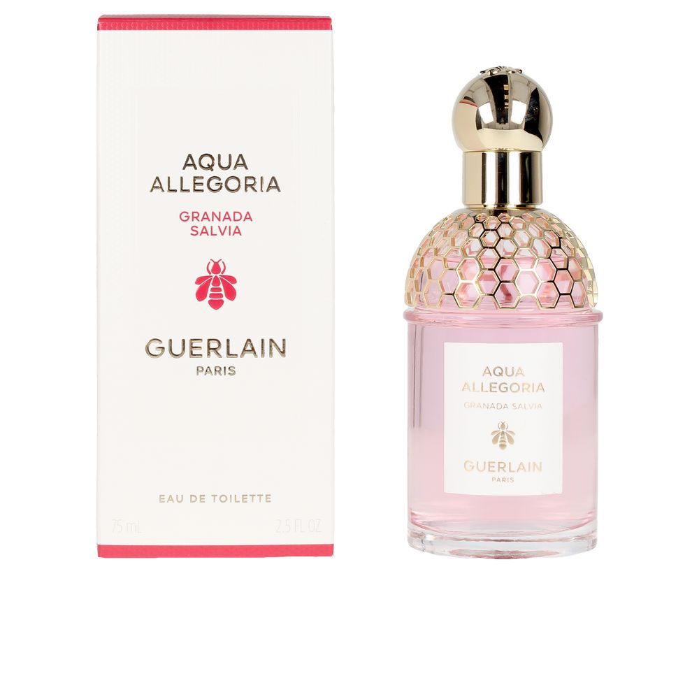 75 ml refillable eau de toilette in clear French glass, pomegranate and sage fragrance
