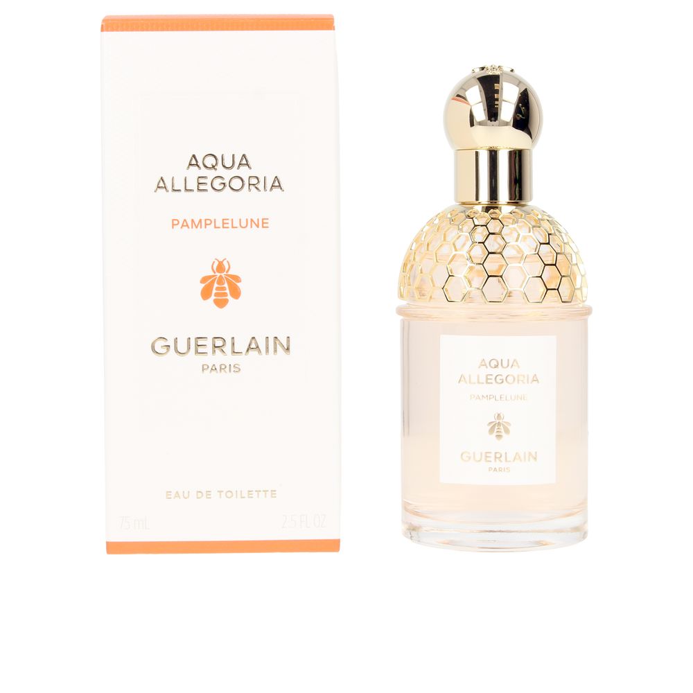 75 ml clear perfume bottle with box; citrus-woody fragrance