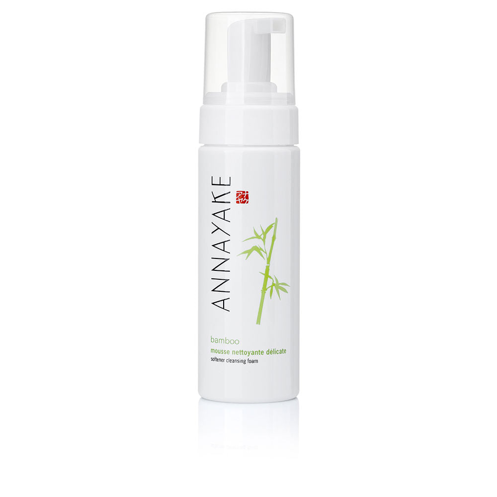 150 ml tube of bamboo-scented gentle cleansing foam for Women, foamy white lather