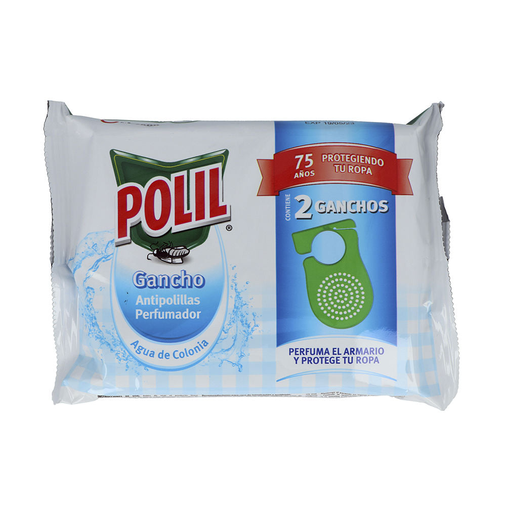 POLIL #colony cologne-scented anti-moth tablet with hook in a closet