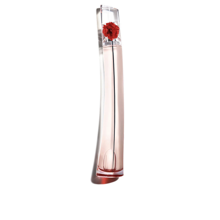 Red-accented poppy-shaped perfume bottle, 100 ml, floral fragrance for Women