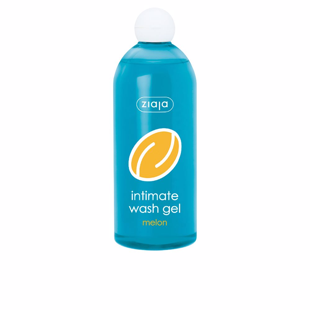 500 ml bottle of melon-scented intimate cleansing gel for Unisex daily use