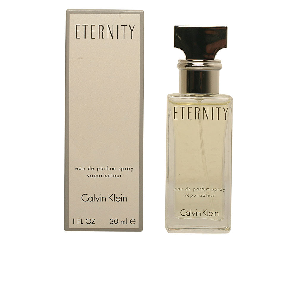 30 ml glass bottle of Eternity Eau de Parfum, floral-citrus spray for Women