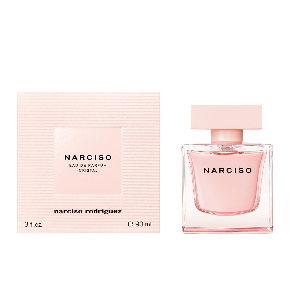 30 ml nude glass bottle Eau de Parfum with black logo, floral-woody fragrance