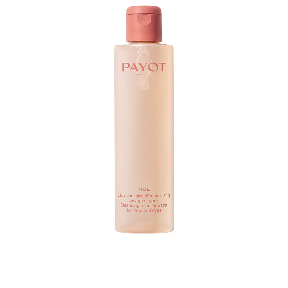 200 ml clear bottle of micellar cleansing water for Women, labelled gentle makeup remover