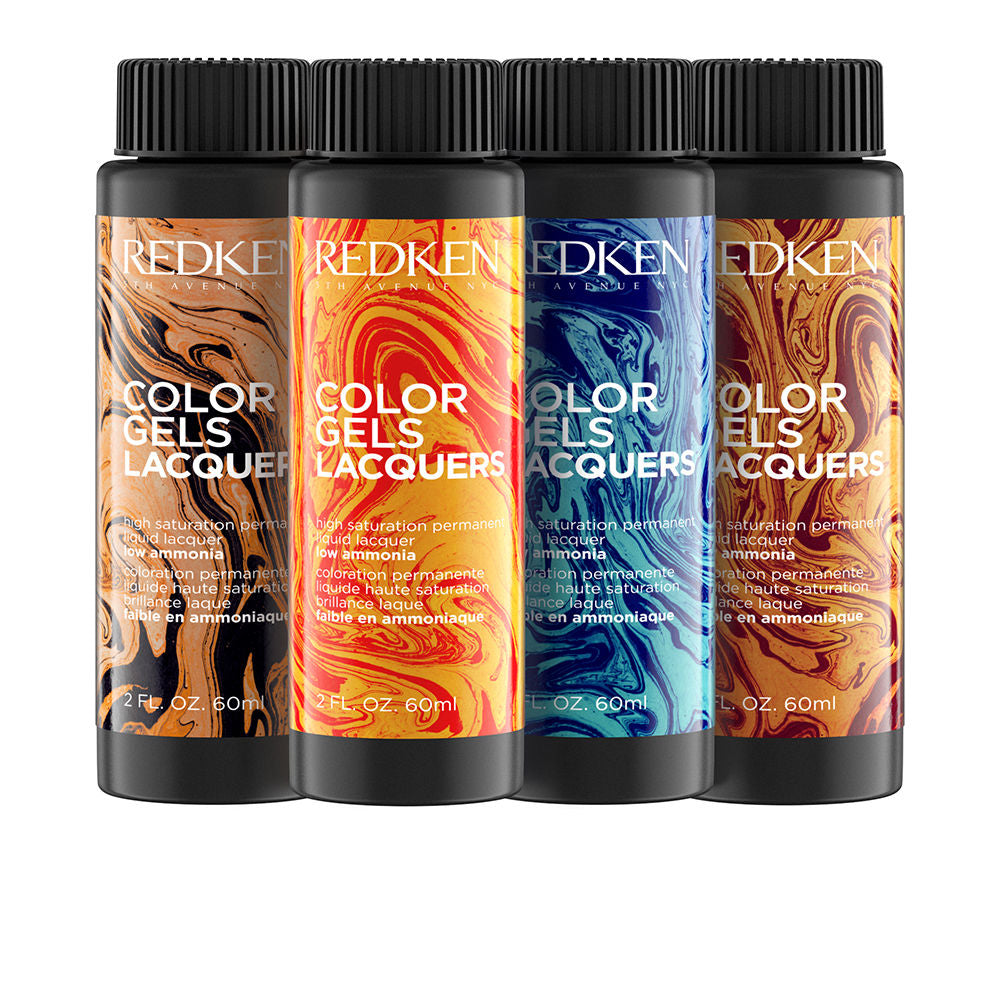 Three 60 ml tubes of Stardust 8AB permanent gel lacquer, low‑ammonia Unisex tint