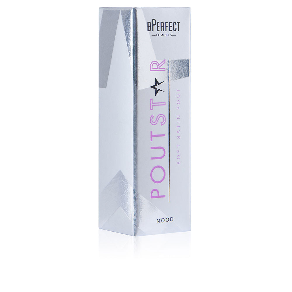 Satin cool-toned red lipstick in cosmetics packaging, 3.5 g