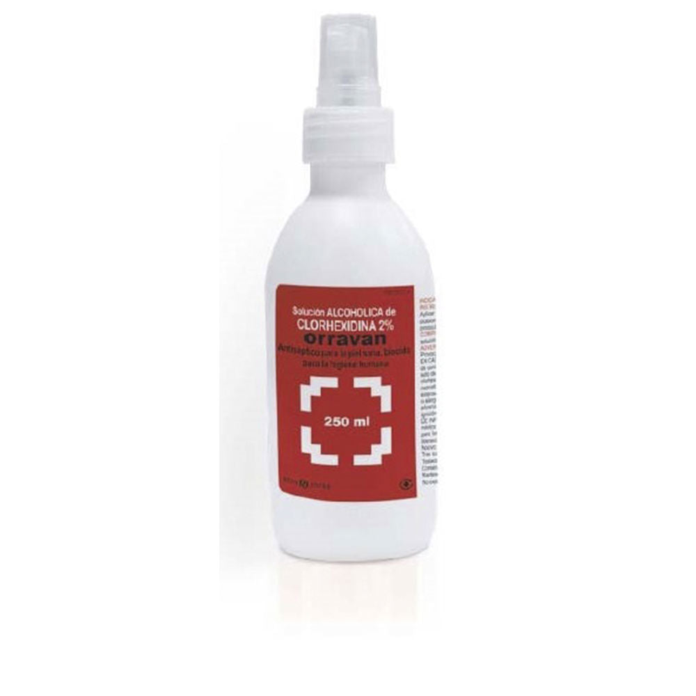 250 ml bottle of 2% chlorhexidine antiseptic spray for Unisex topical use