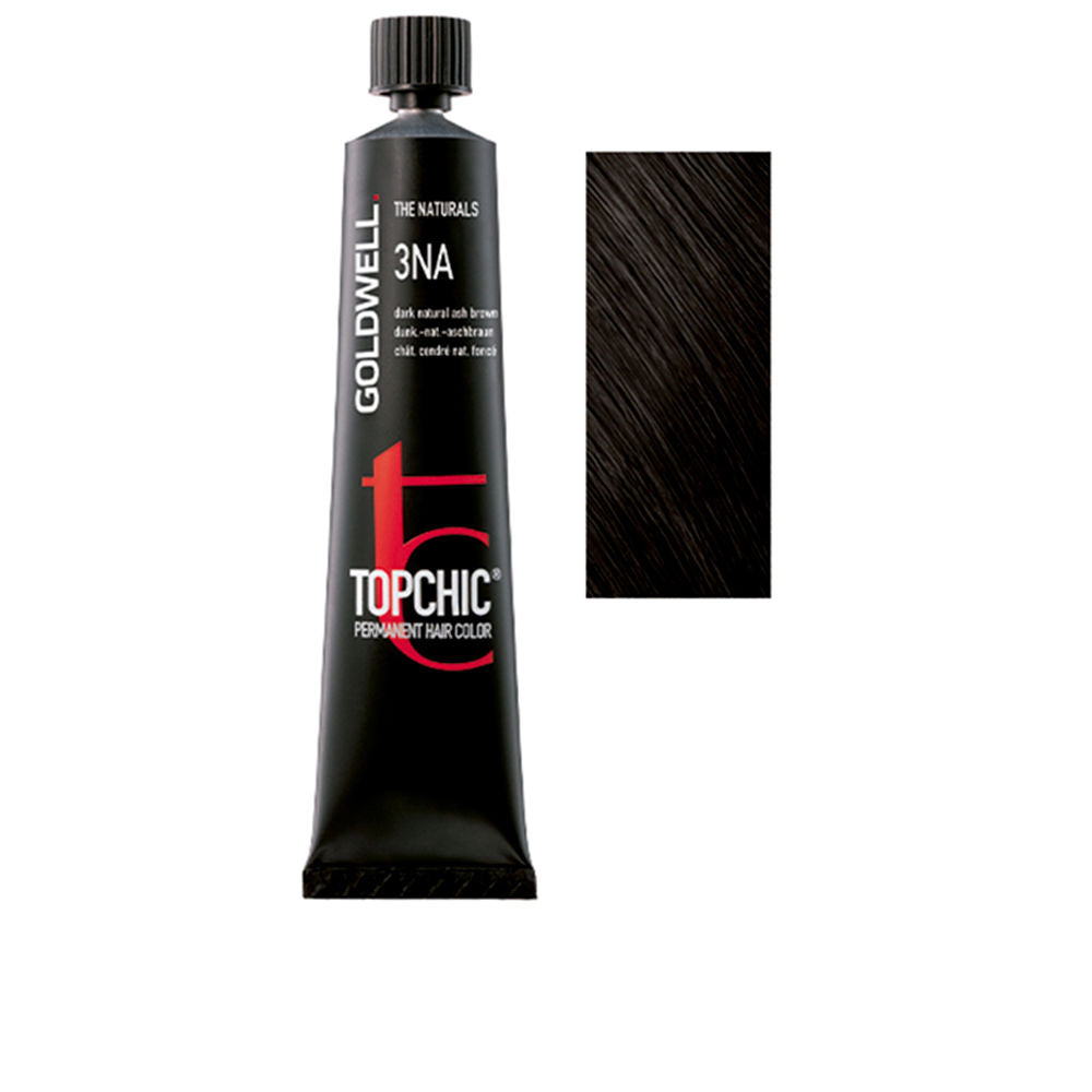 60 ml tube of 3NA dark brown permanent cream hair colour for Women