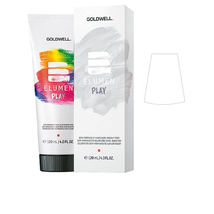 Clear 120 ml bottle of acid-pigment semi-permanent hair colour for Women
