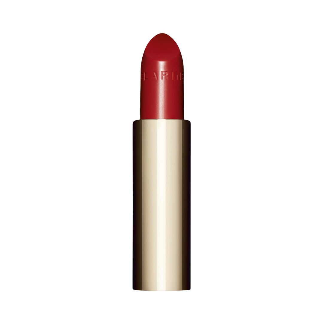 Refillable cream-finish lipstick, 3.5 g, vivid rose shade, sustainable case