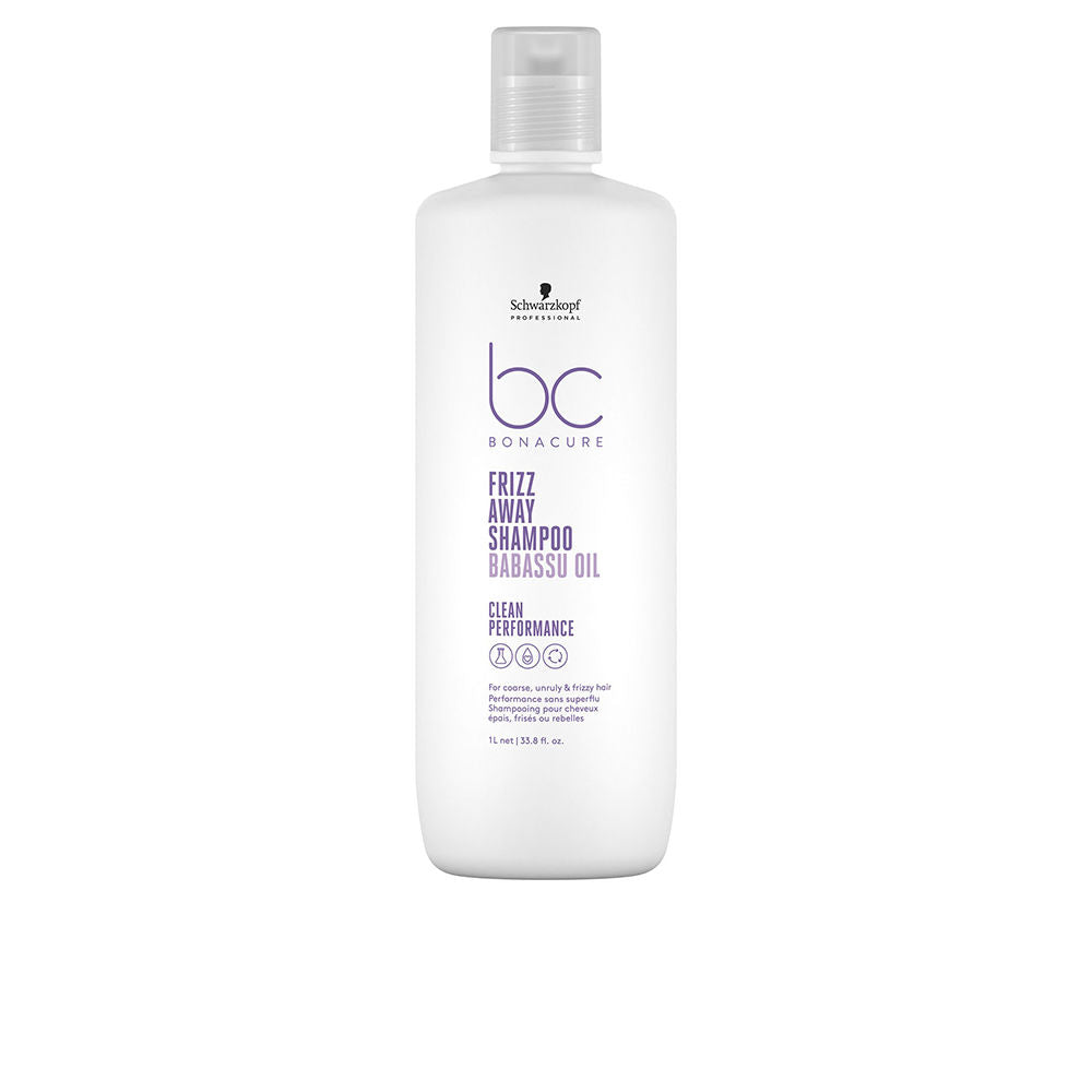1,000 ml pale bottle of keratin micellar shampoo for Unisex frizz control
