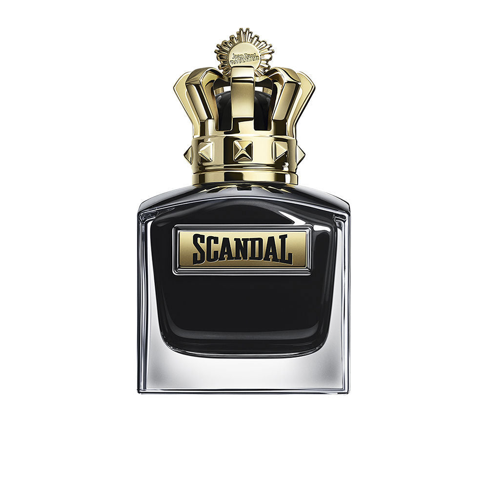 Lacquered black perfume bottle, 100 ml, amber-woody fragrance for Man