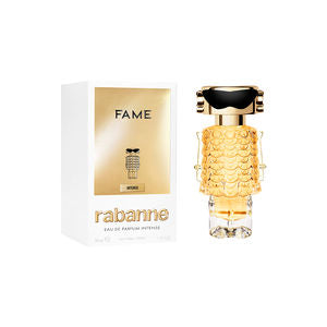 50 ml bottle of jasmine, mango and incense Eau de Parfum for Women, amber liquid