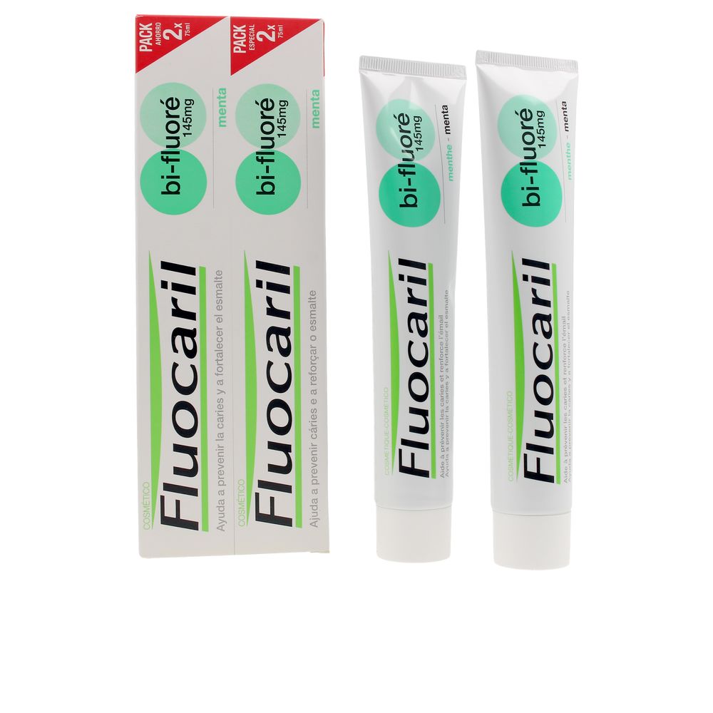 75 ml mint fluoride toothpaste tube, dual‑fluoride formula, Unisex