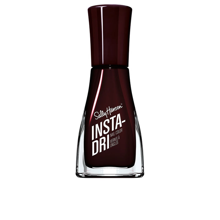Bottle of fast‑dry cream nail polish, contoured brush, 9.17 ml