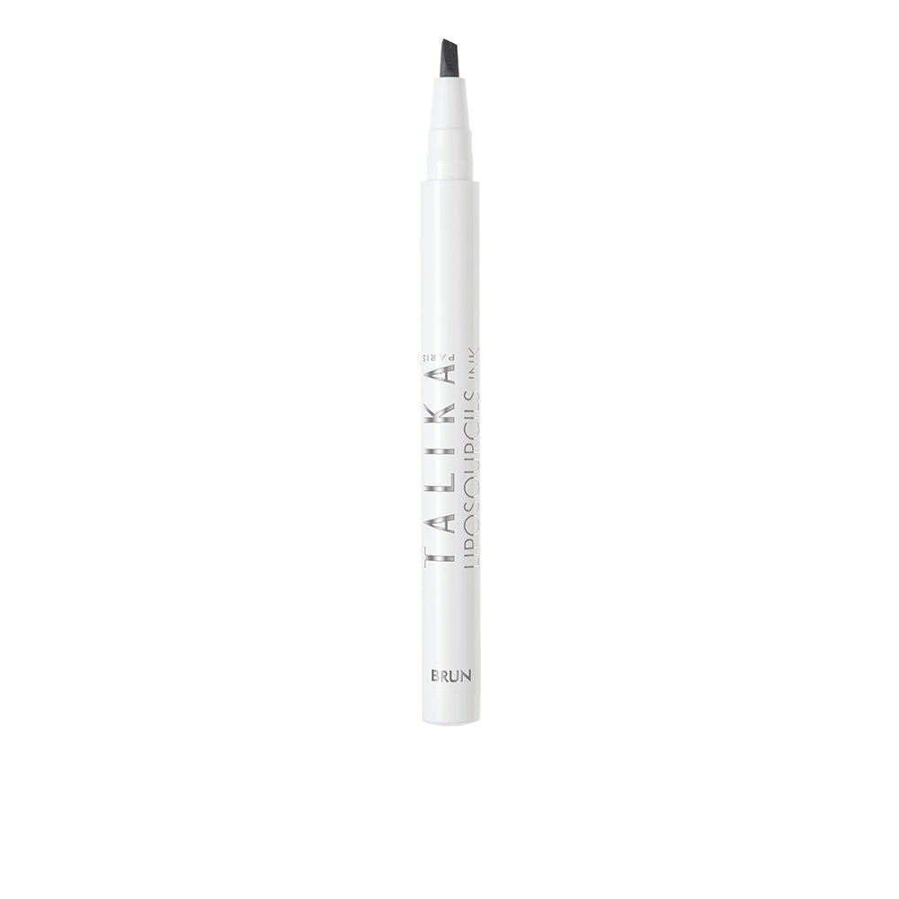 Slim bevelled brown brow ink pencil, 0.8 ml, Unisex