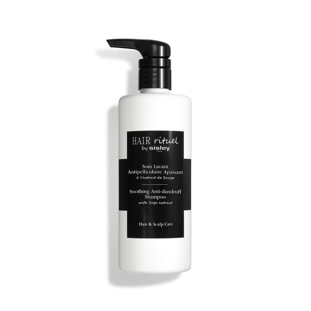 500 ml bottle of soothing sage anti‑dandruff shampoo, Unisex care