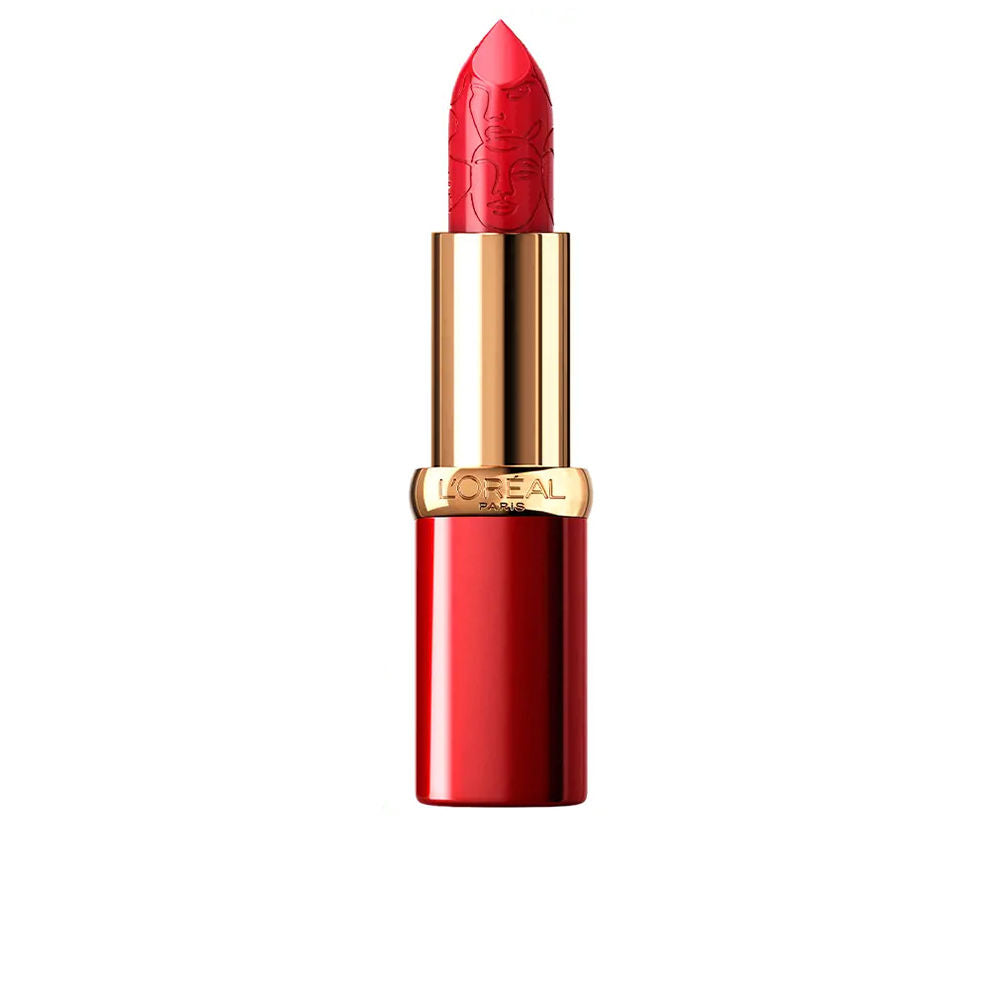 3 g satin lipstick bullet in compact tube, cream texture, nourishing oils