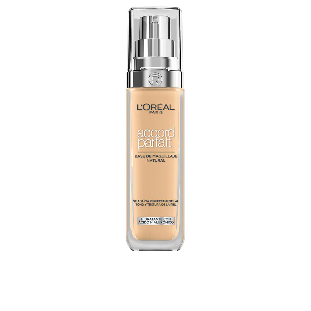 30 ml tube of liquid foundation, shade 4.D/W, creamy beige