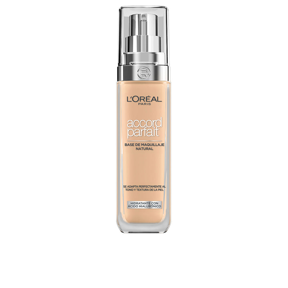 30 ml liquid hyaluronic foundation, shade 3.D/W in pump bottle
