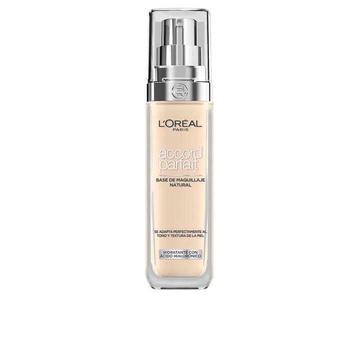 30 ml liquid foundation bottle, medium shade, hydrating finish