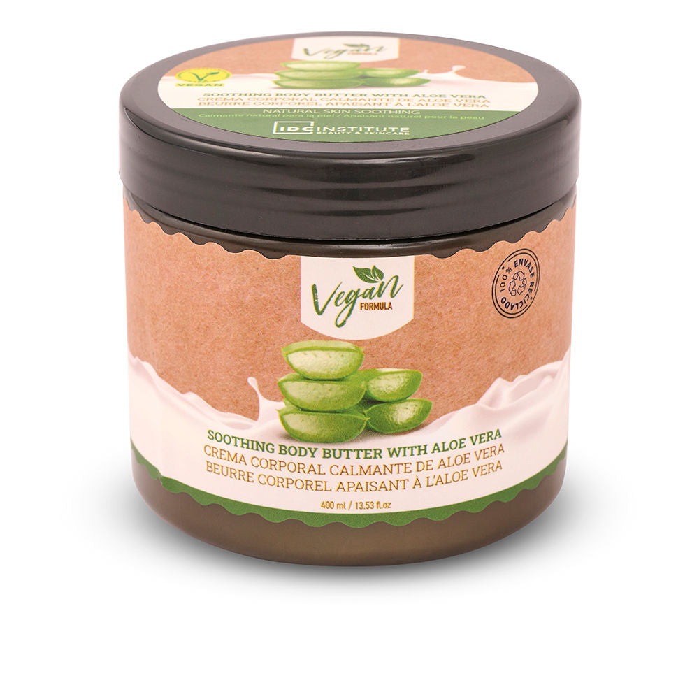 400 ml jar of aloe vera body butter, creamy texture, Unisex
