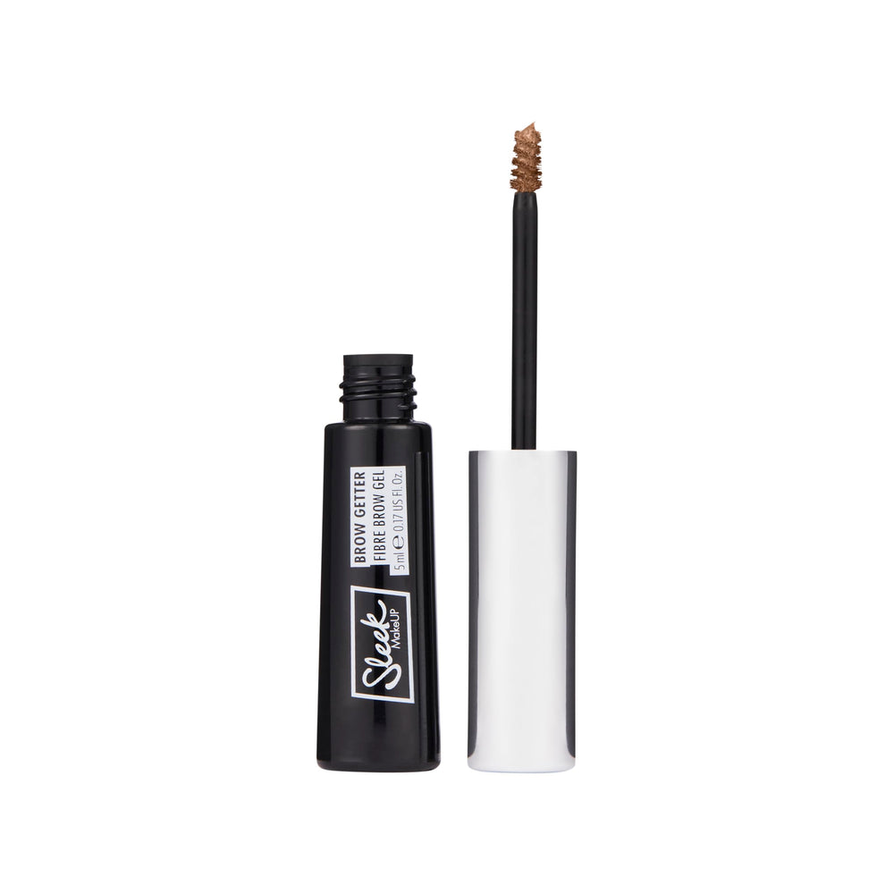 5 ml blonde brow gel tube with microfibre brush, travel size