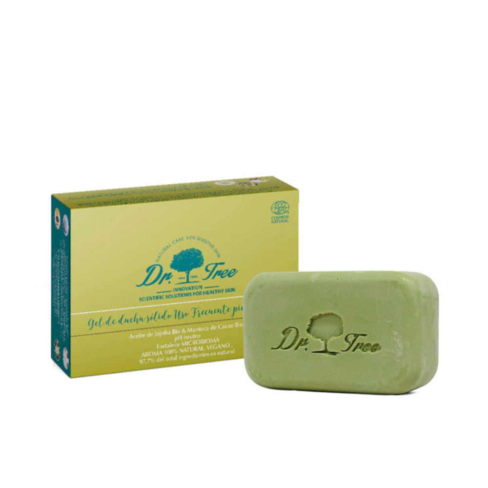 120 g solid citrus shower gel bar; pale yellow, botanical oils listed