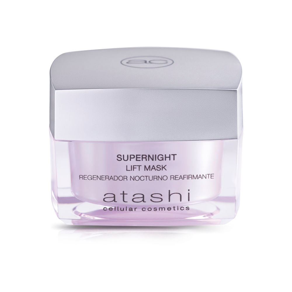 Jar of overnight lift mask with creamy texture, 50 ml, orchid extract