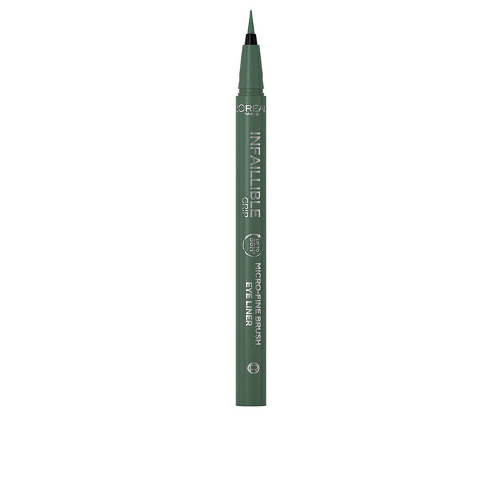 Sage green waterproof gel eye liner pencil, 0.4 g, slim pencil