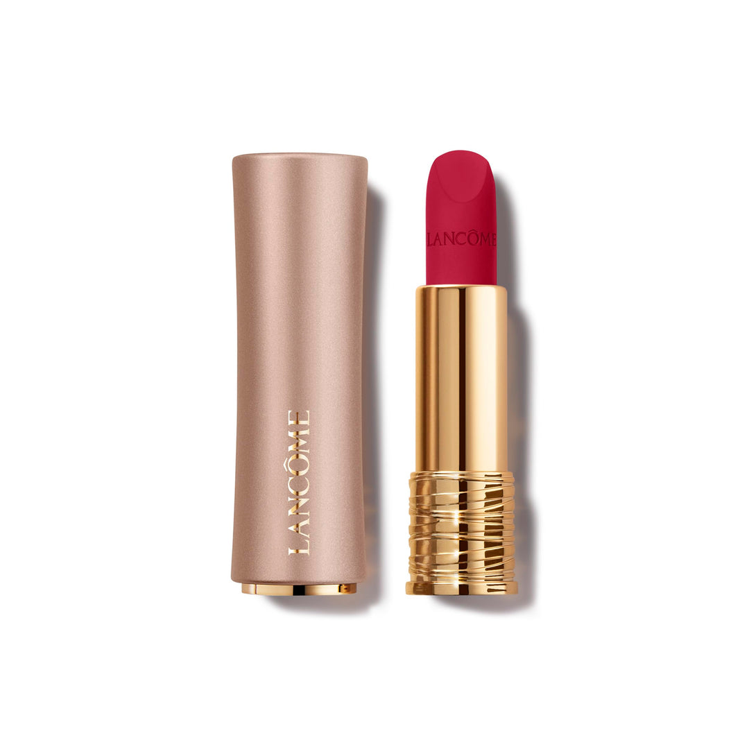 Rose-gold cased matte lipstick, 3.4 g, muted rosy shade, French-made