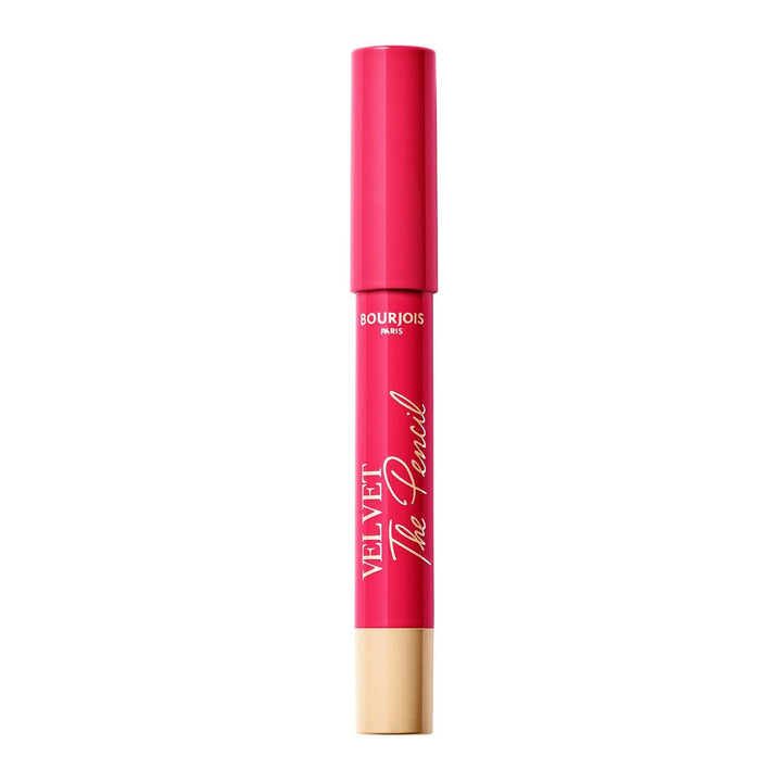 Retractable velvet-matte lip pencil in deep raspberry shade, 1.8 g, twist-up
