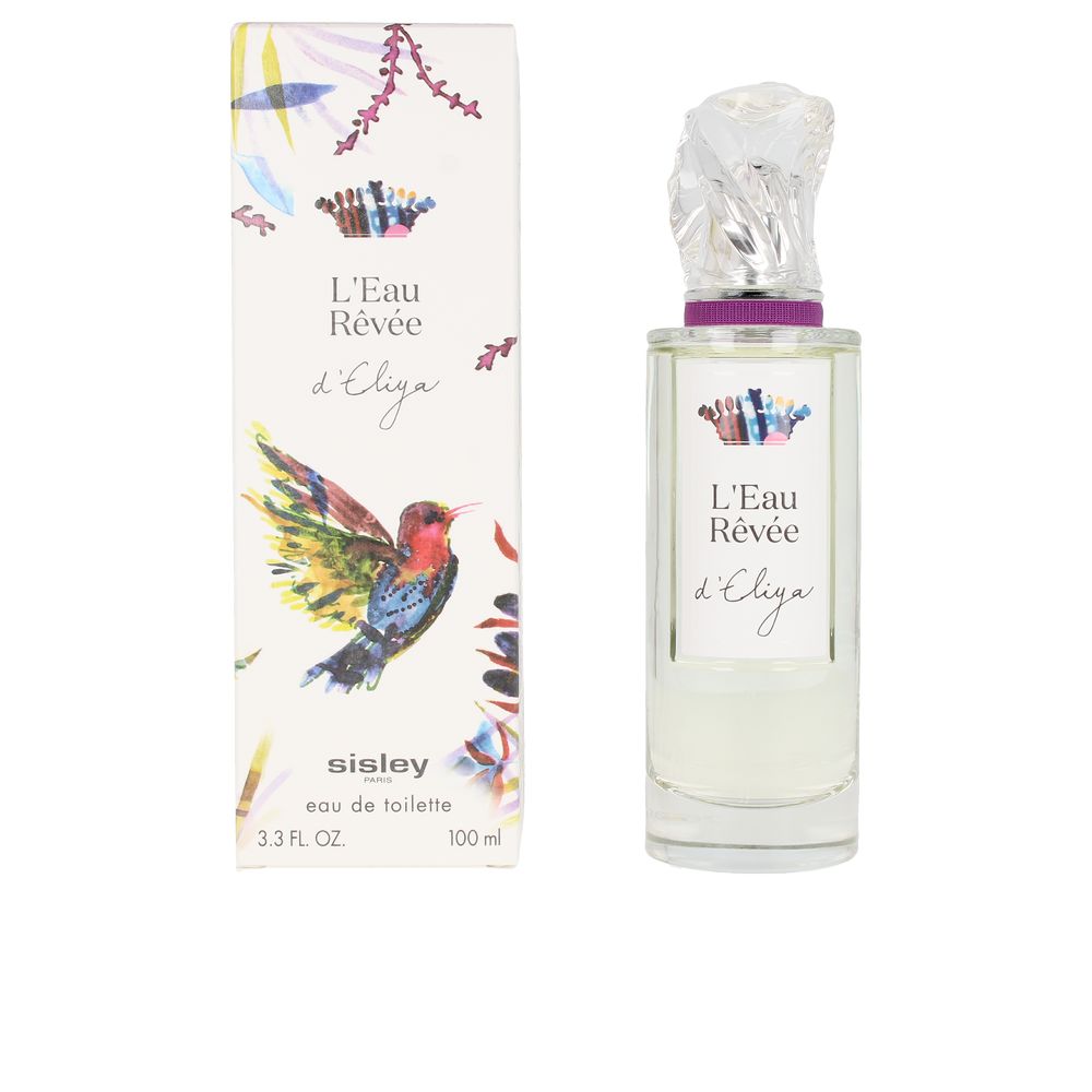 100 ml glass eau de toilette in recyclable Canson box, Unisex floral scent