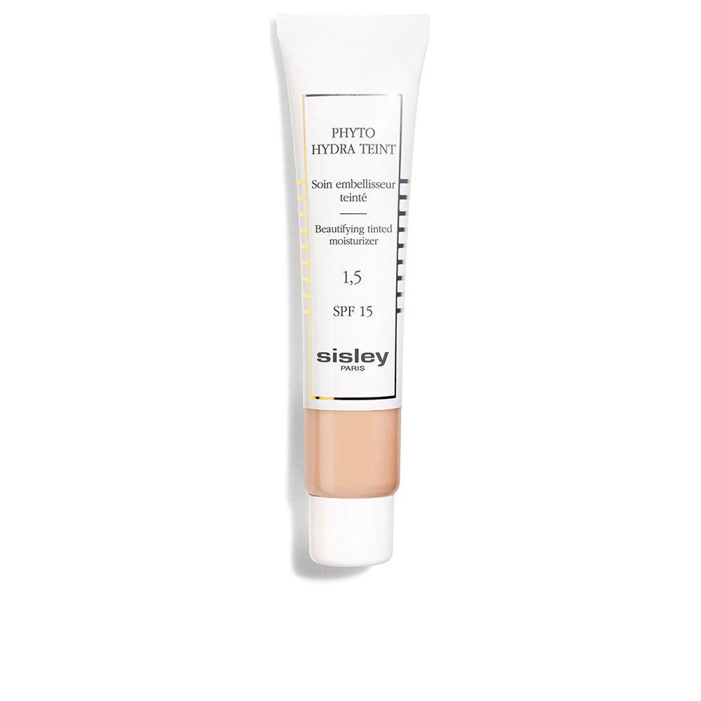40 ml hydrating tinted treatment bottle, light beige shade, SPF 15, Unisex