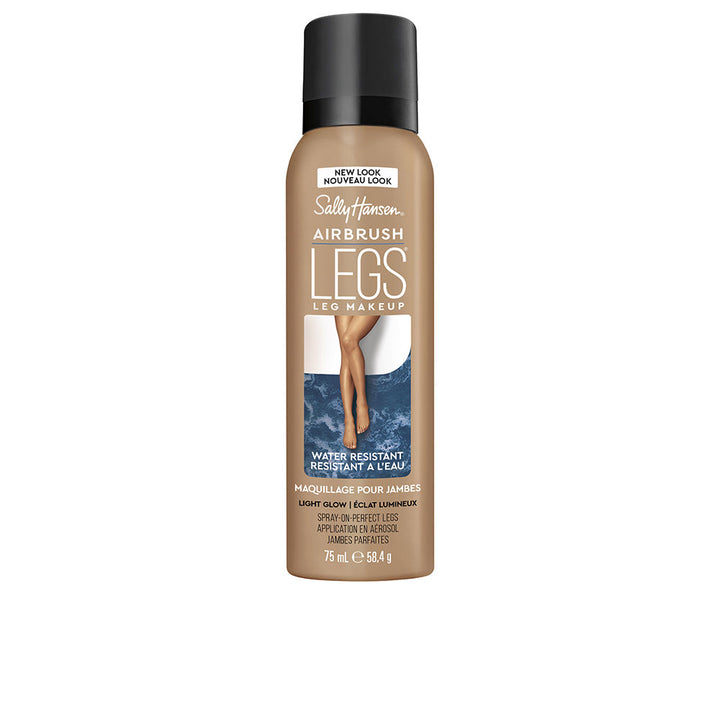 75 ml travel spray bottle; sheer leg tint for even, water‑resistant coverage