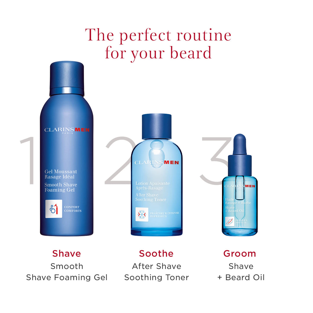 150 ml tube of foaming shave gel for Man, rich creamy texture