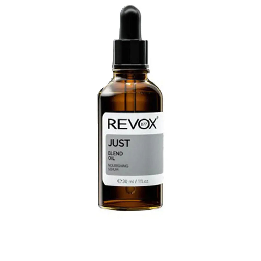 30 ml clear bottle of lightweight multi‑oil face serum with golden oil