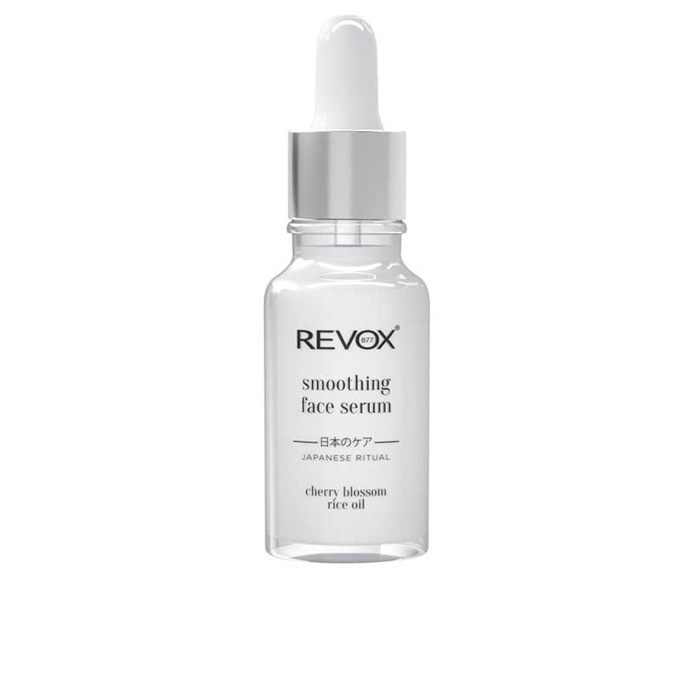 20 ml clear glass bottle of lightweight cherry blossom hydrating face serum