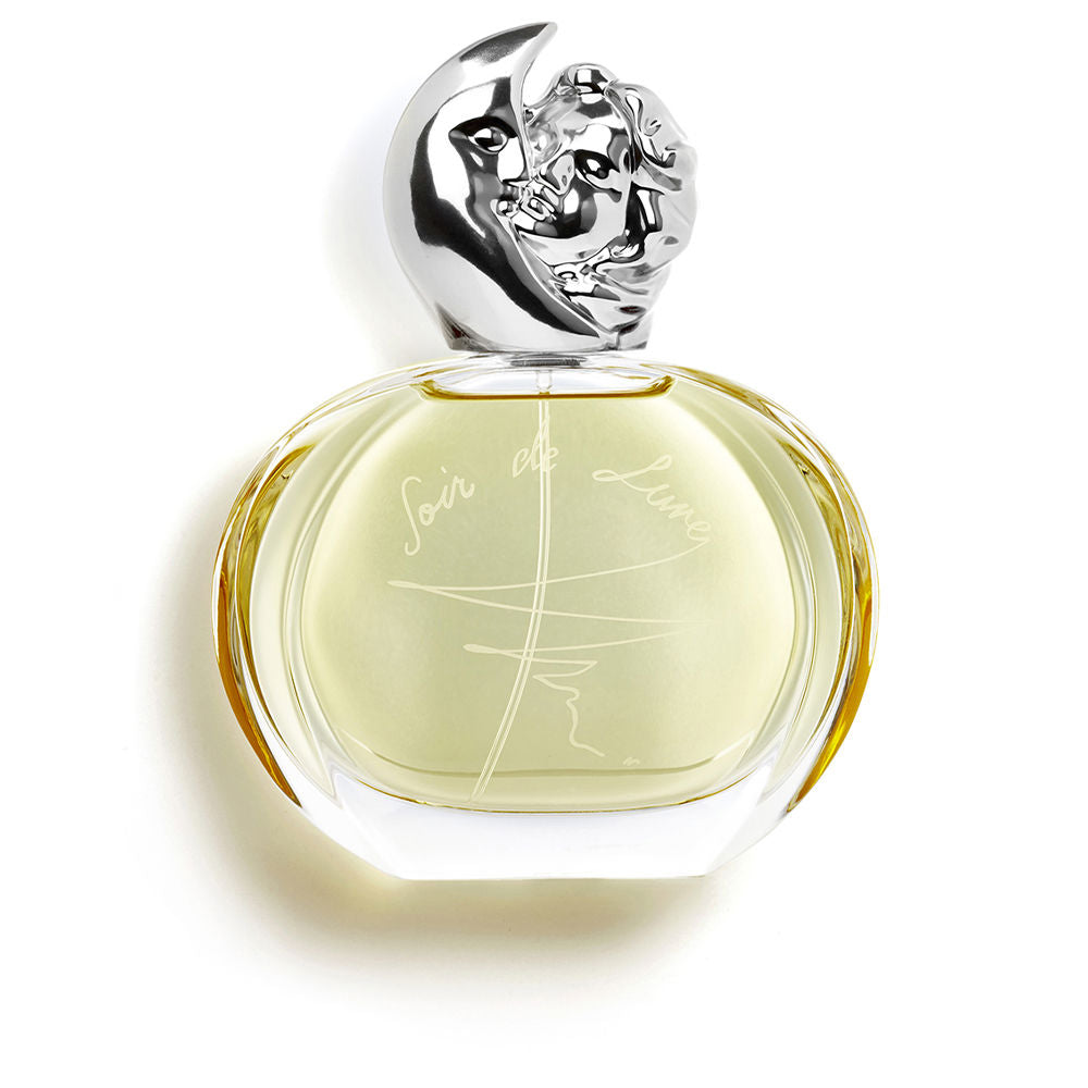 50 ml glass perfume bottle with silver cap; floral chipre Eau de Parfum for Women