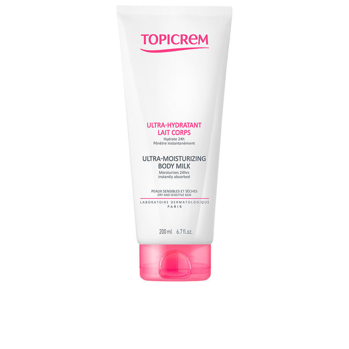 200 ml unisex body milk lotion with urea and glycerin for dry sensitive skin