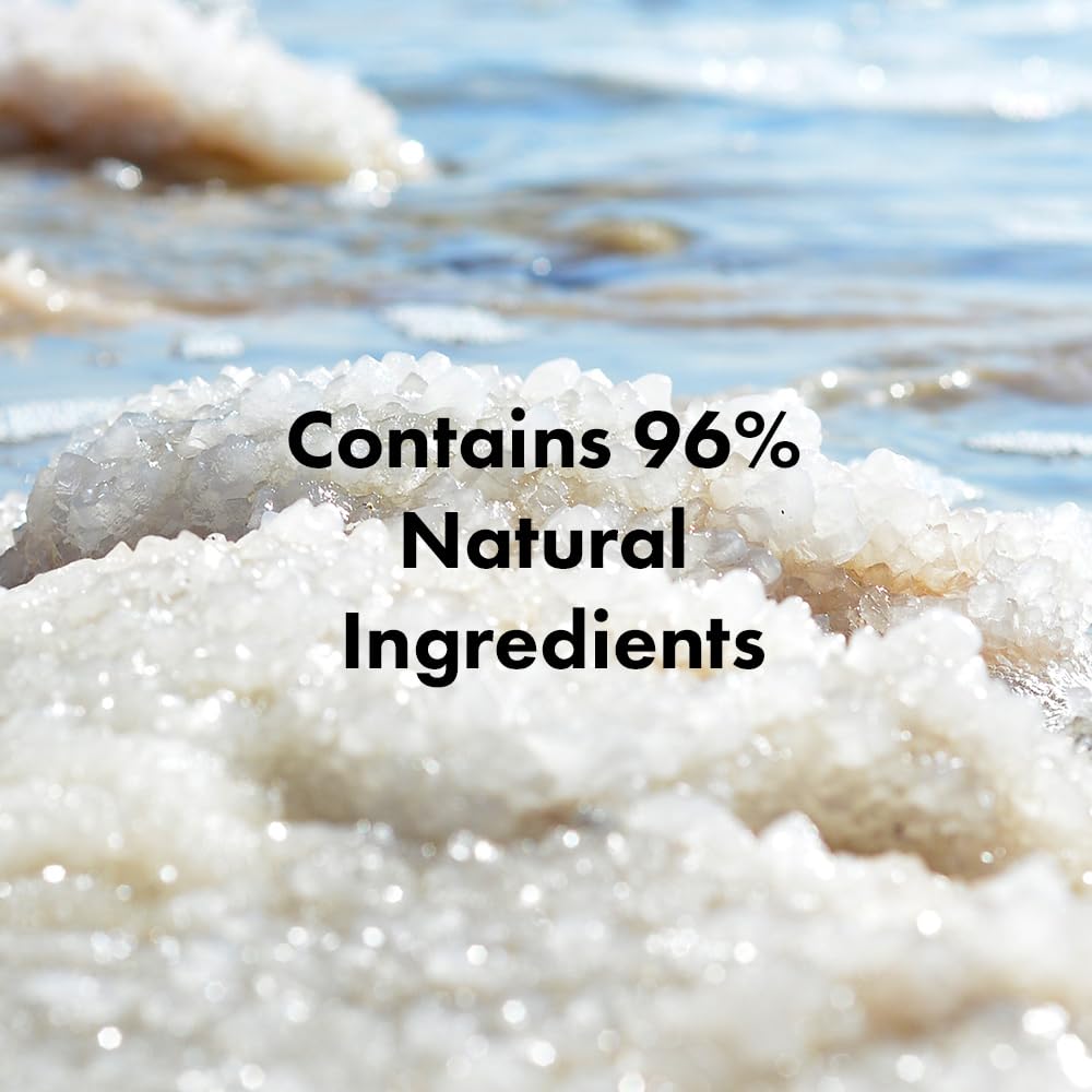 50 ml clarifying rosemary scalp cleanser in a pump bottle, botanical ingredient callouts